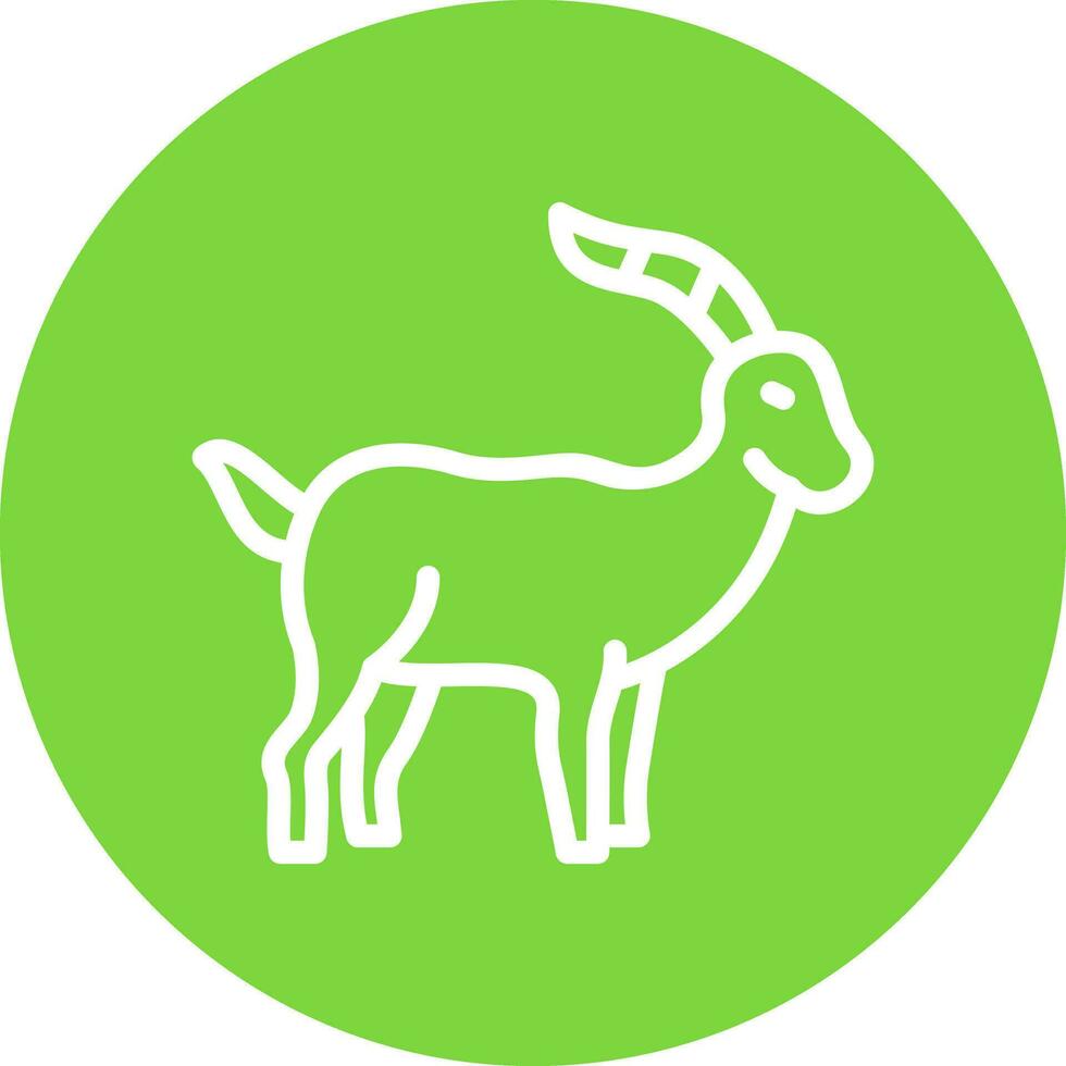 Antelope Vector Icon Design