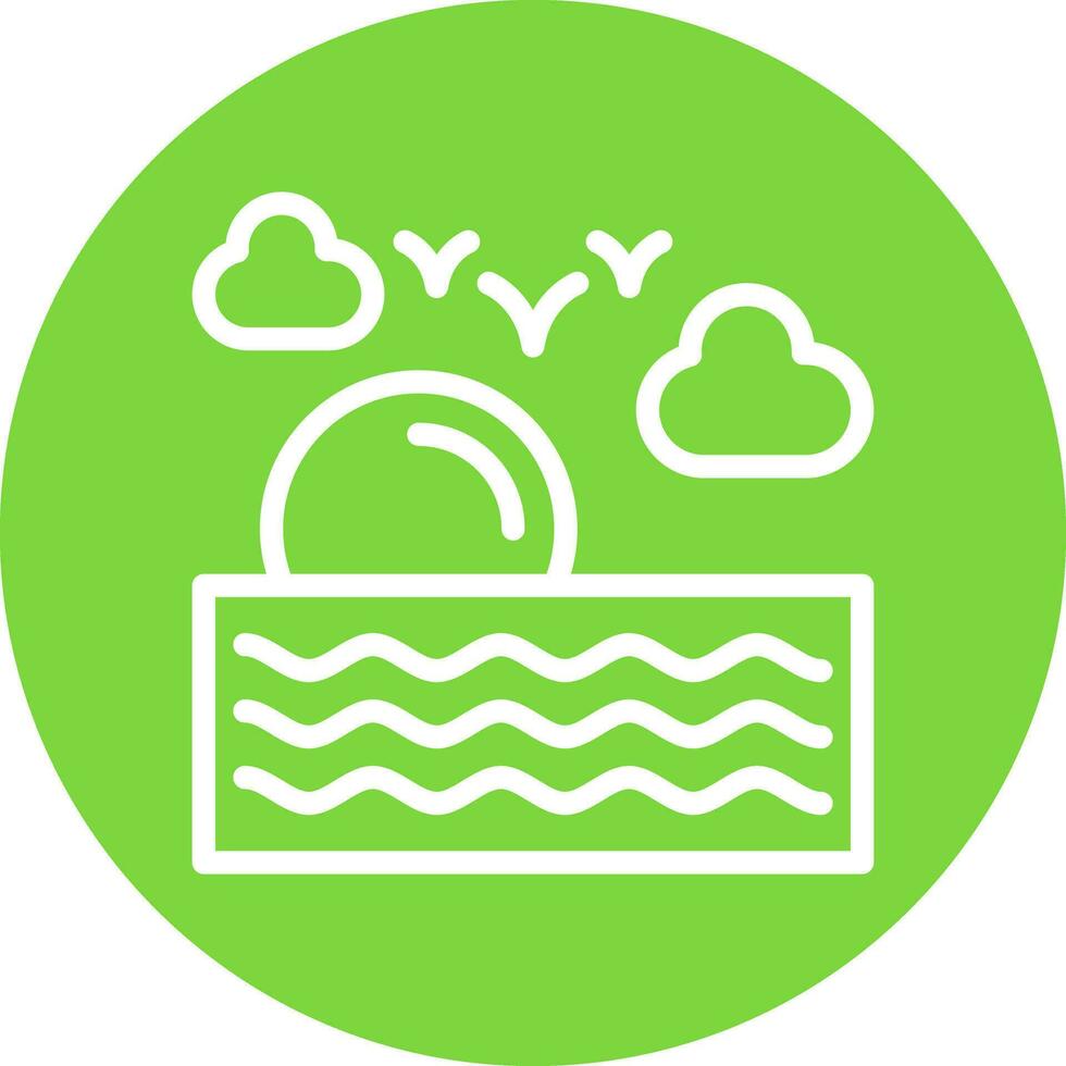 Ocean Vector Icon Design