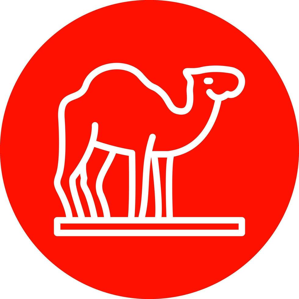 Camel Vector Icon Design