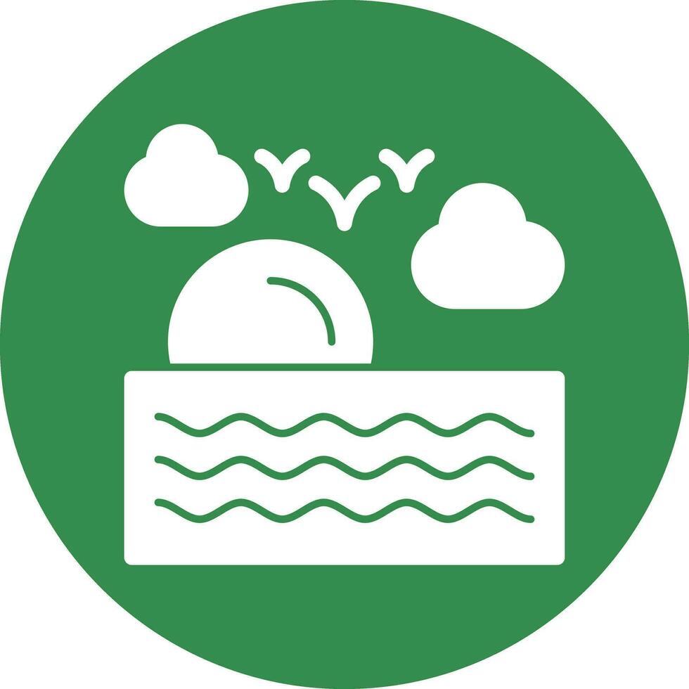 Ocean Vector Icon Design