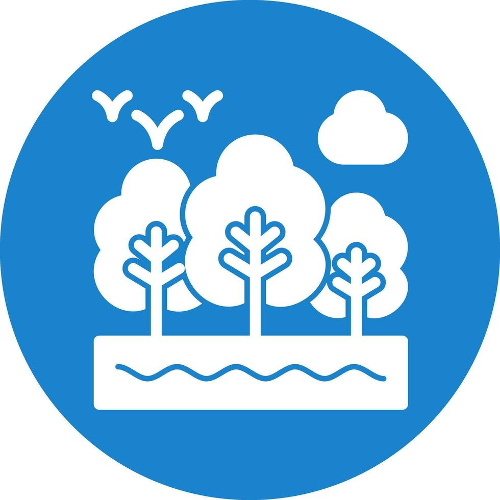 Rainforest Vector Icon Design