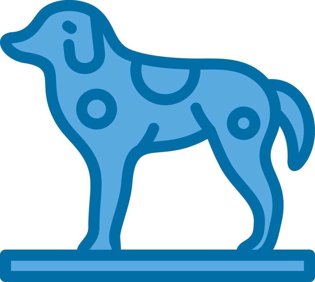 diseño de icono de vector de perro