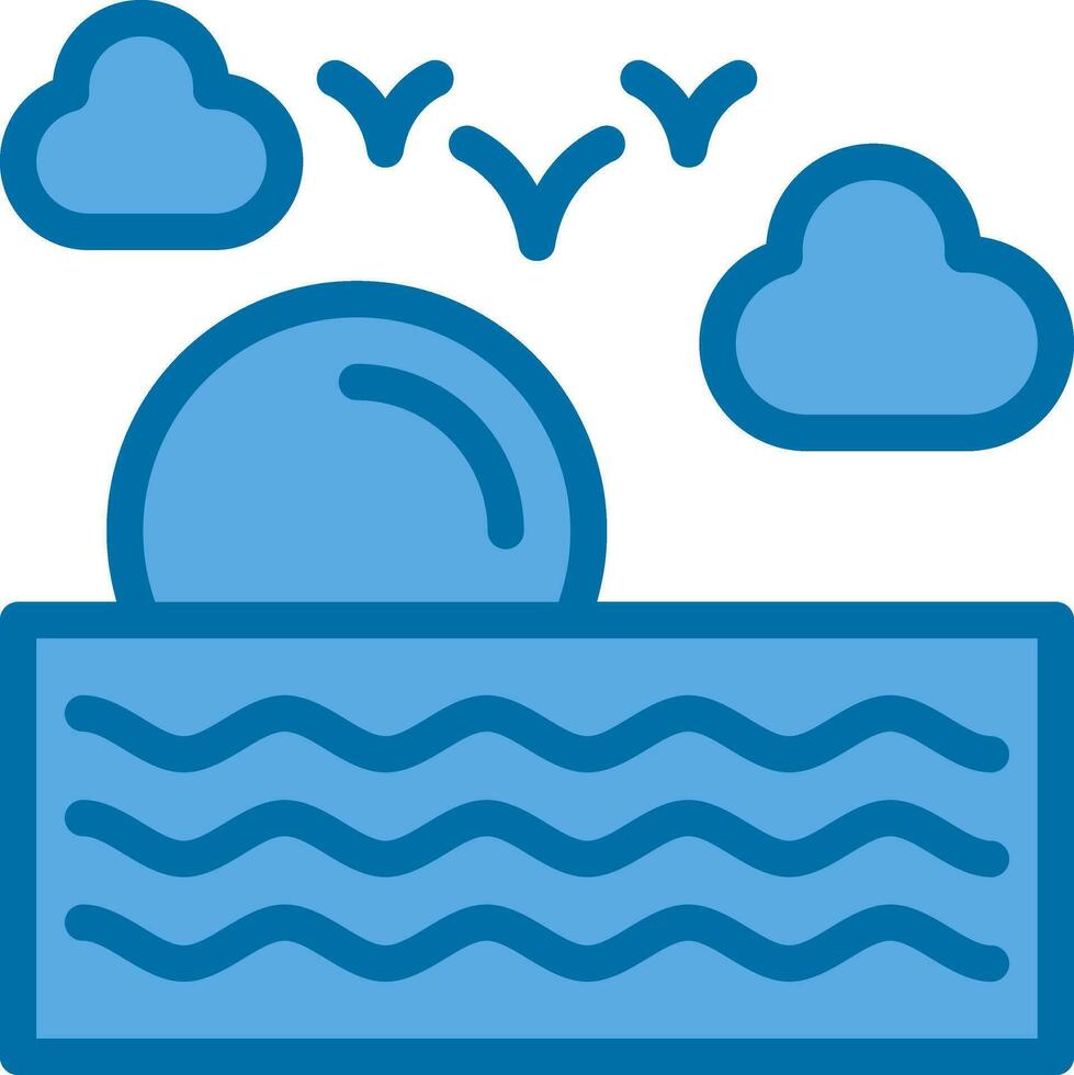 Ocean Vector Icon Design