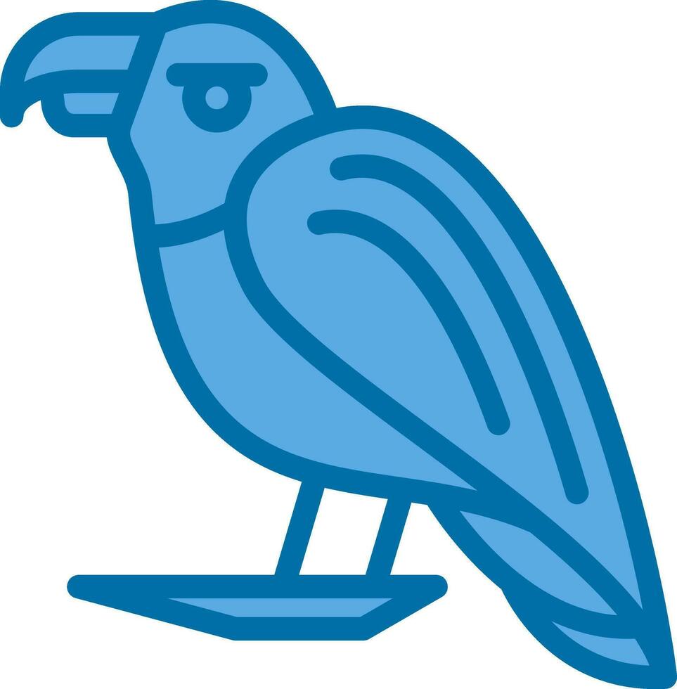 Macaw Vector Icon Design