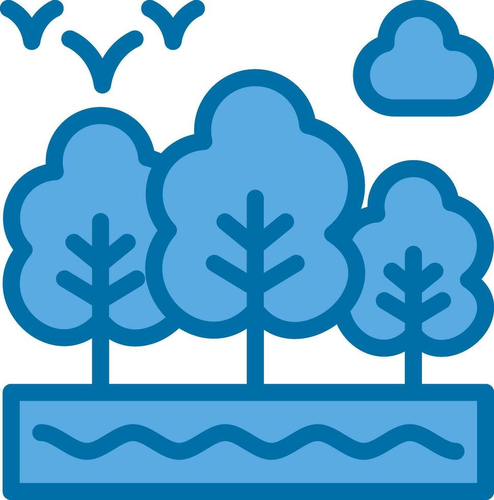 Rainforest Vector Icon Design