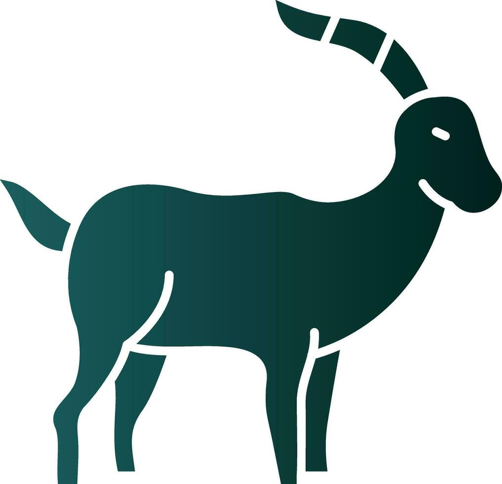 Antelope Vector Icon Design