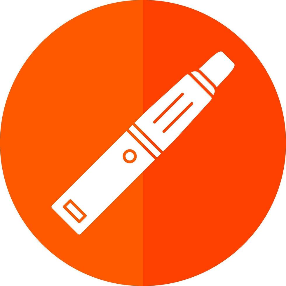 Electronic cigarette Vector Icon Design