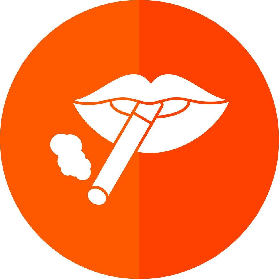 Lips Vector Icon Design