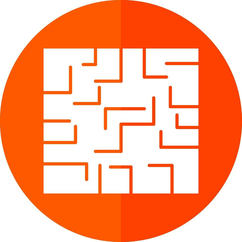 Labyrinth Vector Icon Design