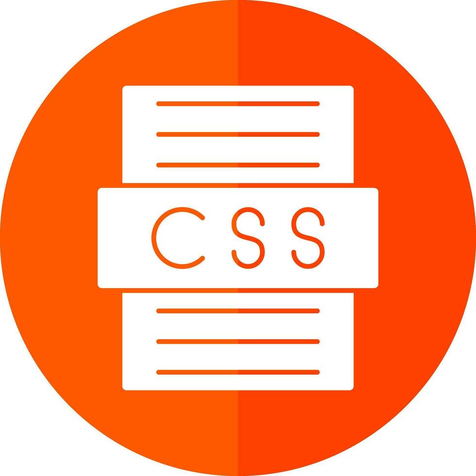 Css file Vector Icon Design