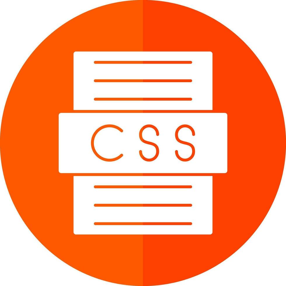 Css file Vector Icon Design