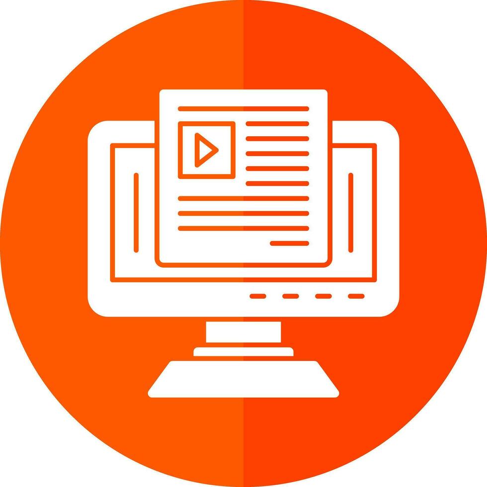 Blogging Vector Icon Design