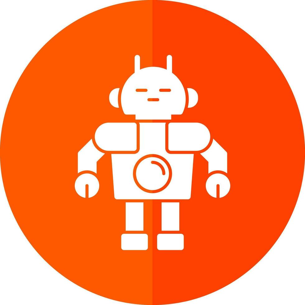 Robot Vector Icon Design