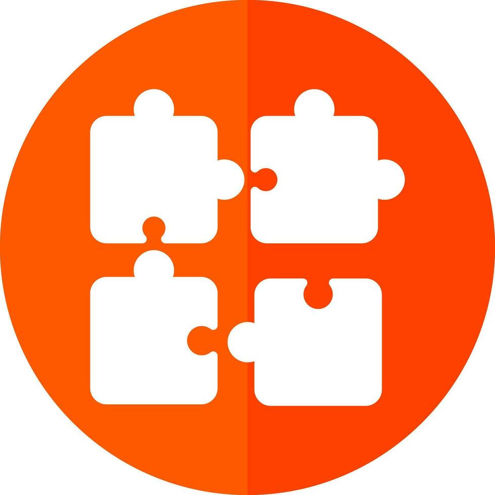 Puzzle Vector Icon Design