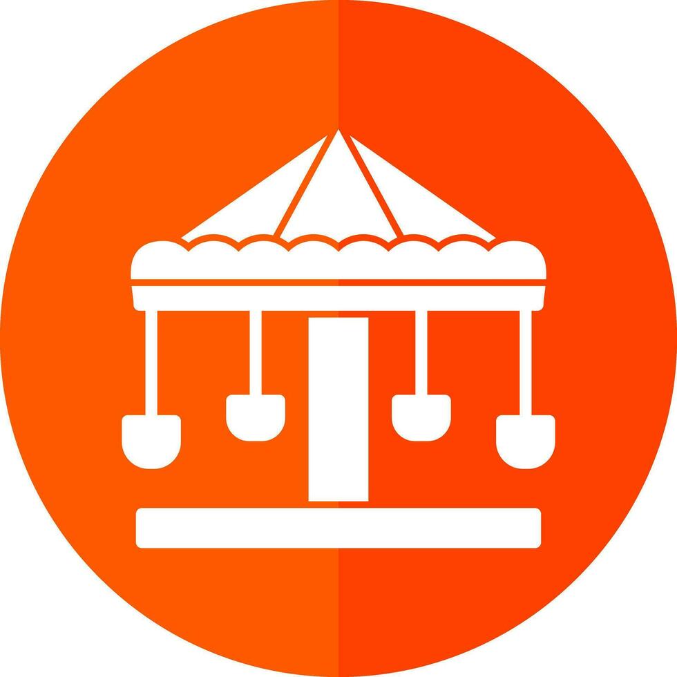 Merry go round Vector Icon Design