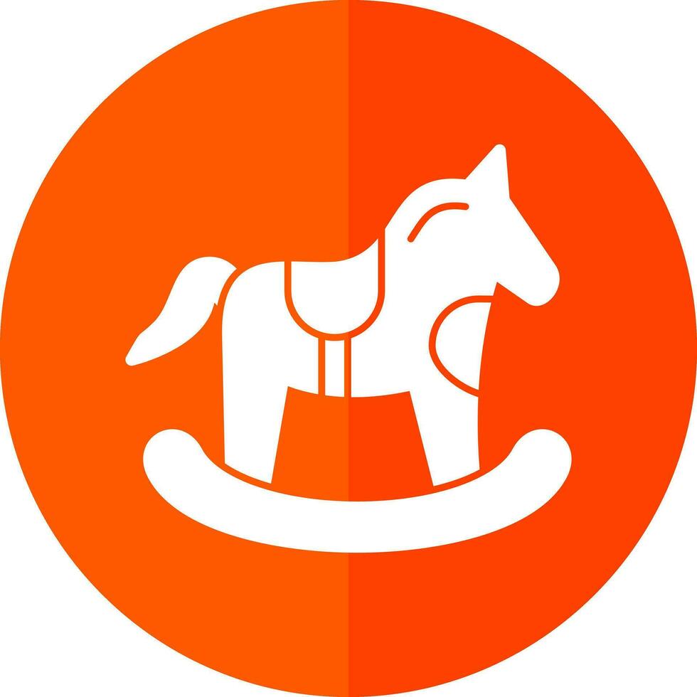 caballo juguete vector icono diseño