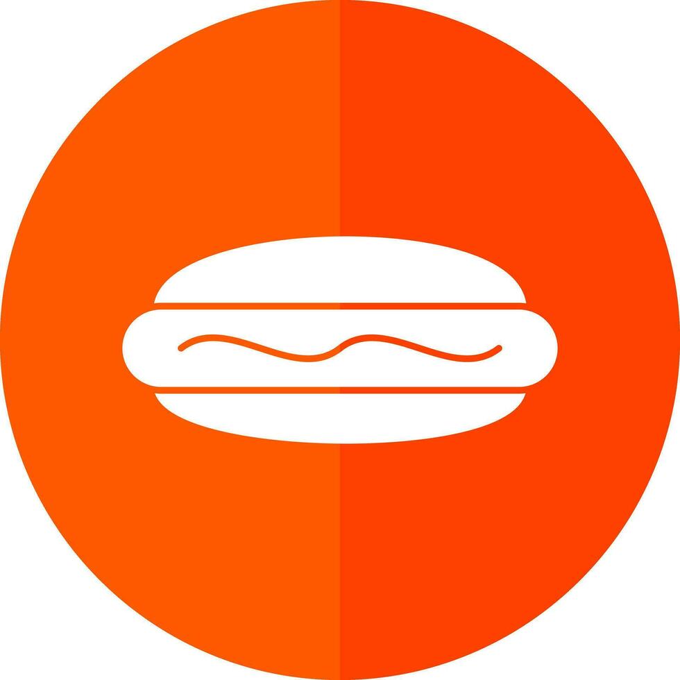 Hot dog Vector Icon Design