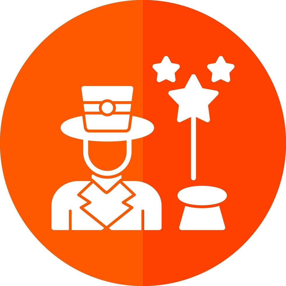 diseño de icono de vector de mago