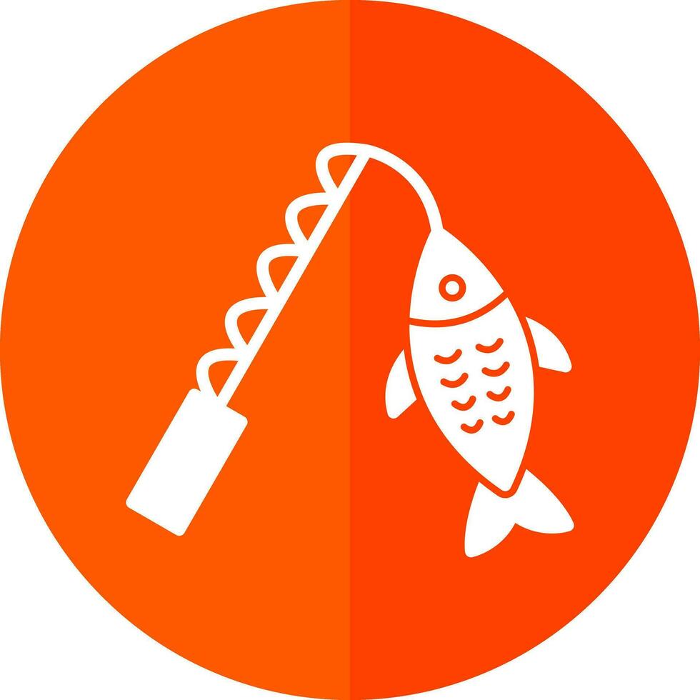 diseño de icono de vector de pesca