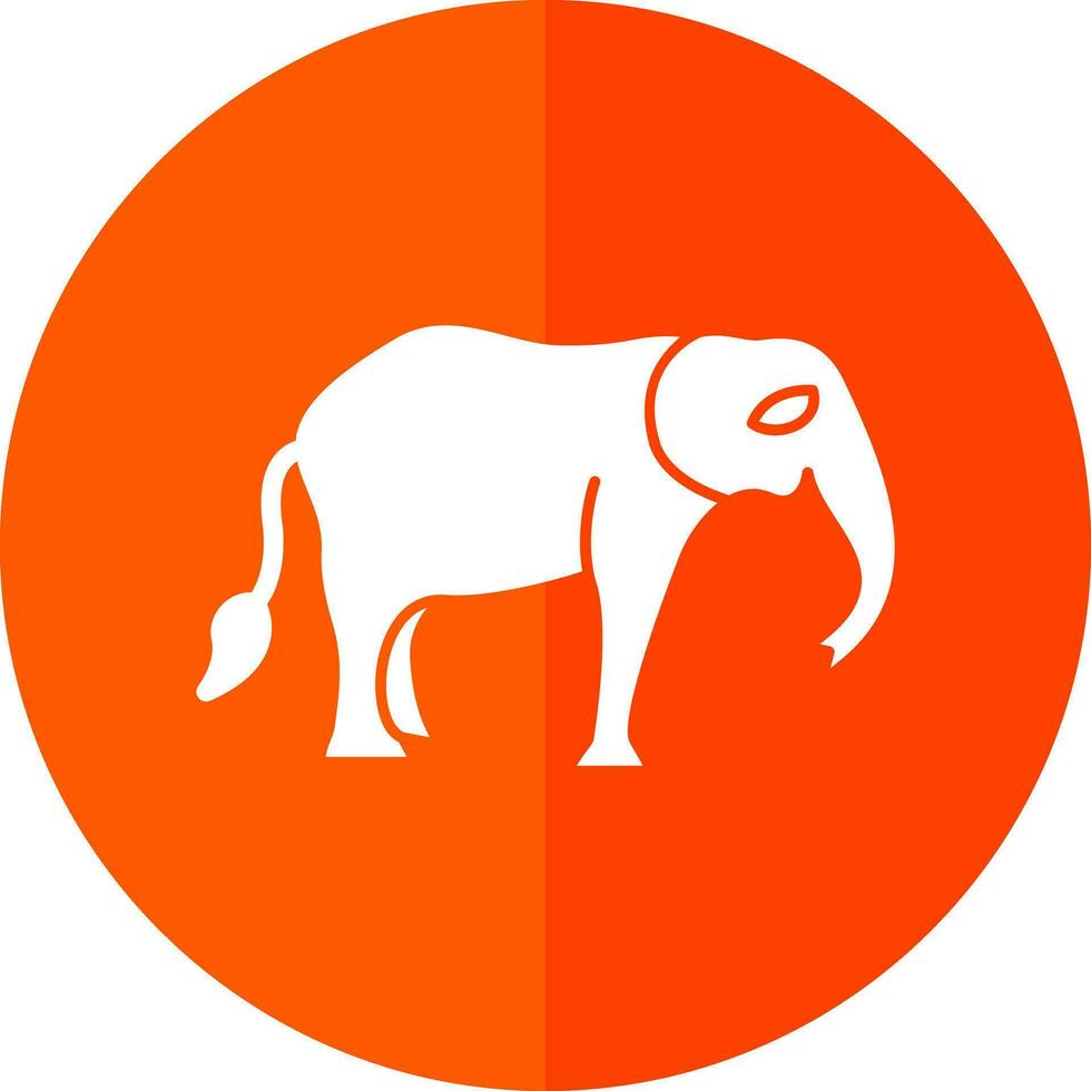 diseño de icono de vector de elefante