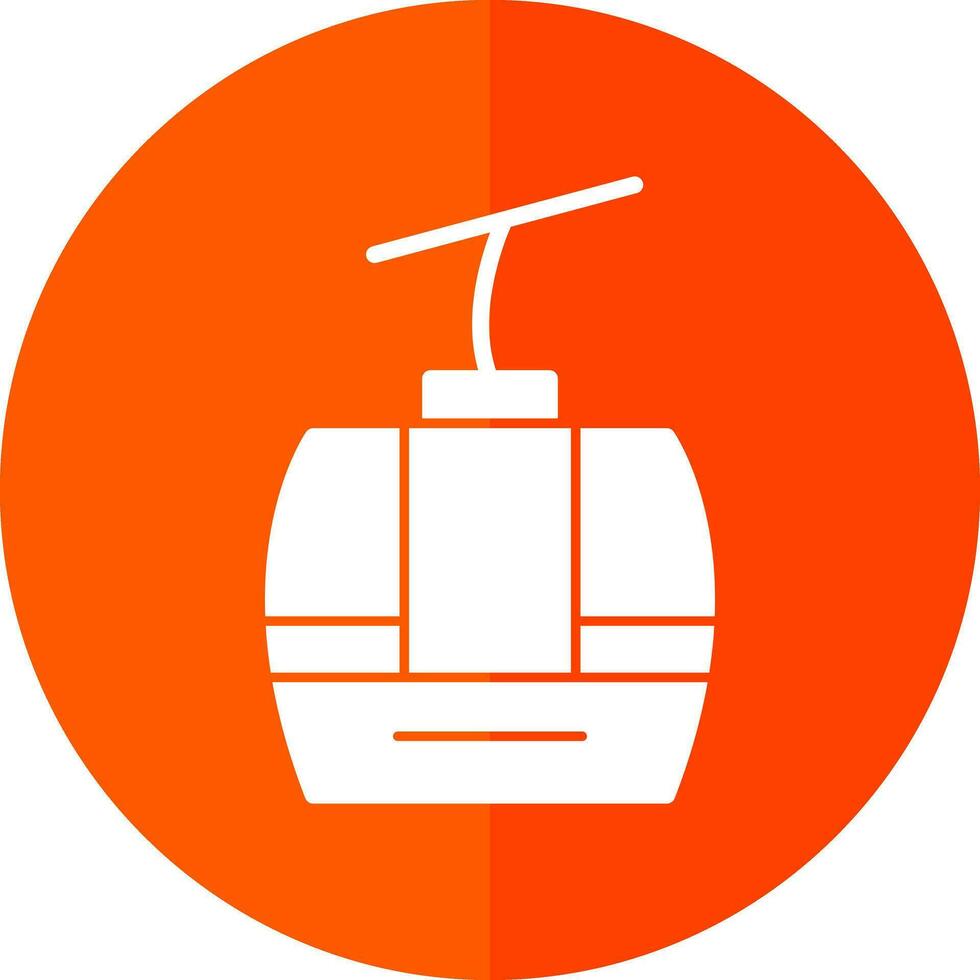 Gondola Vector Icon Design