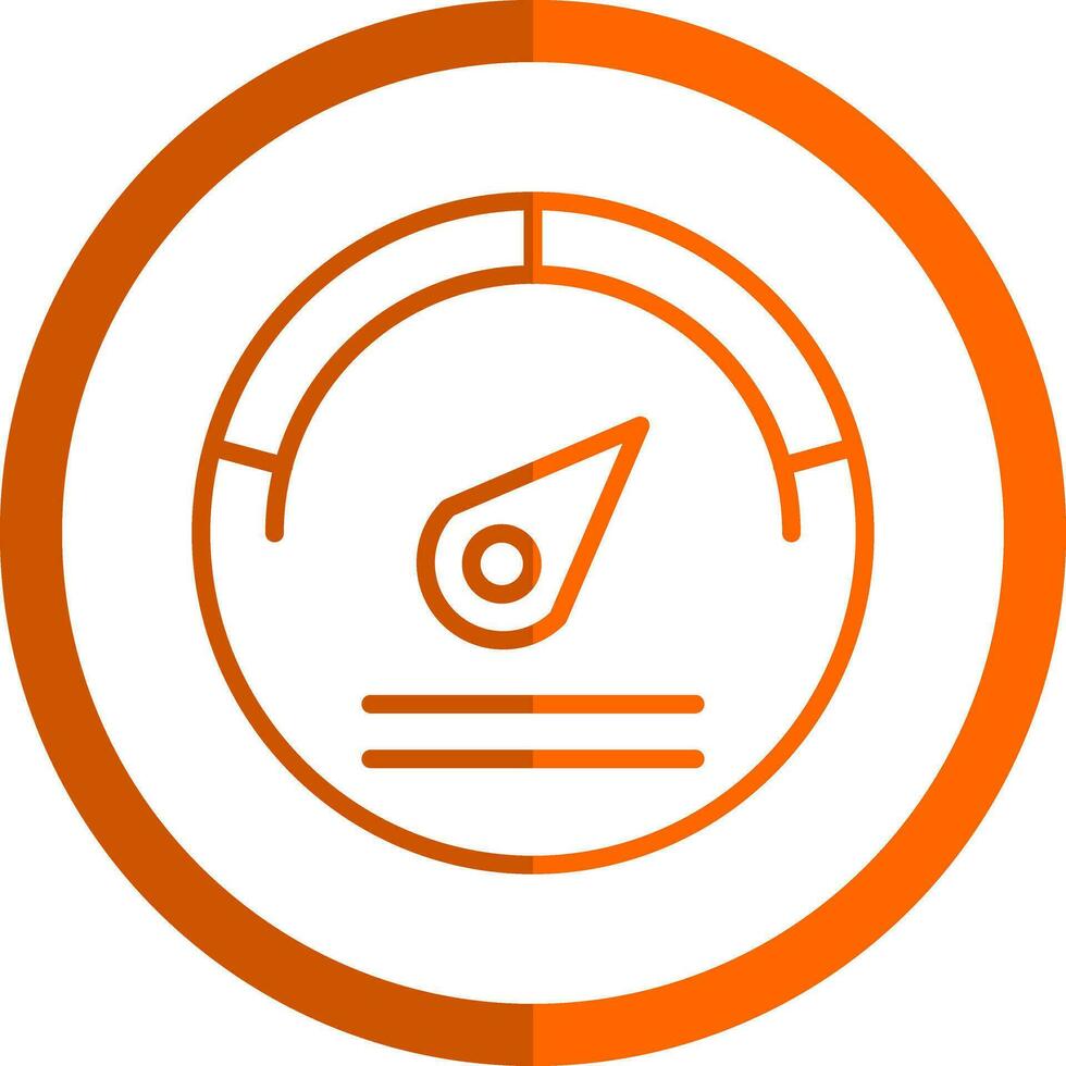 Meter Vector Icon Design