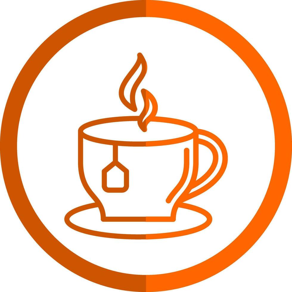 Tea cup Vector Icon Design