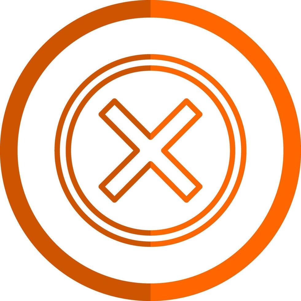 Cross Vector Icon Design
