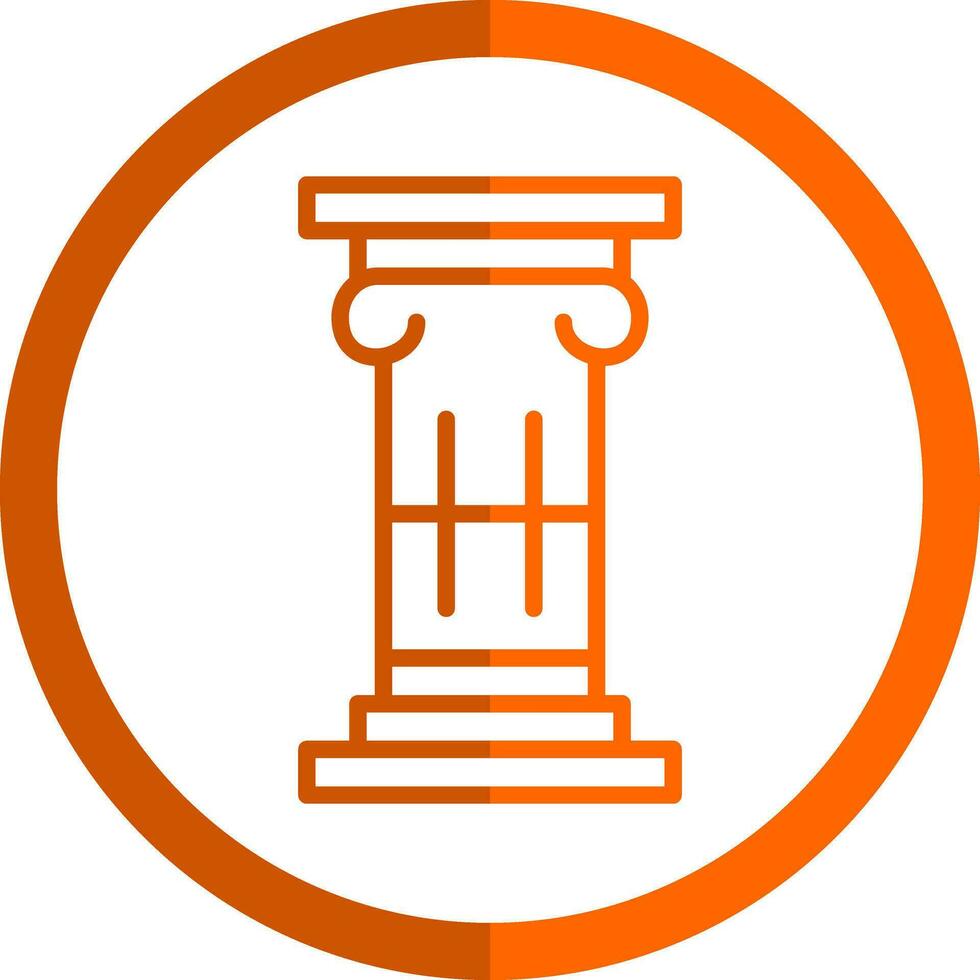 Column Vector Icon Design