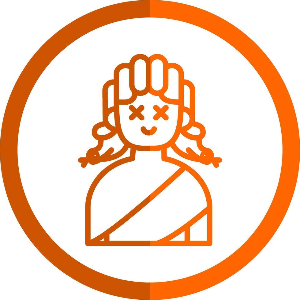 Medusa Vector Icon Design