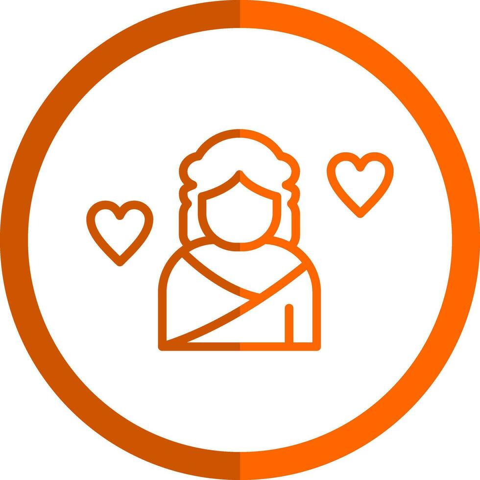 Aphrodite Vector Icon Design