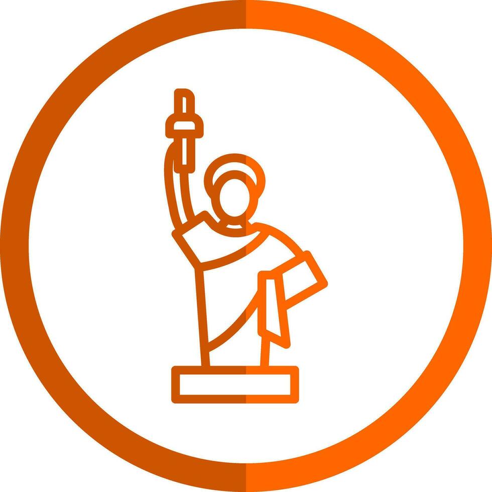 Statue Vector Icon Design