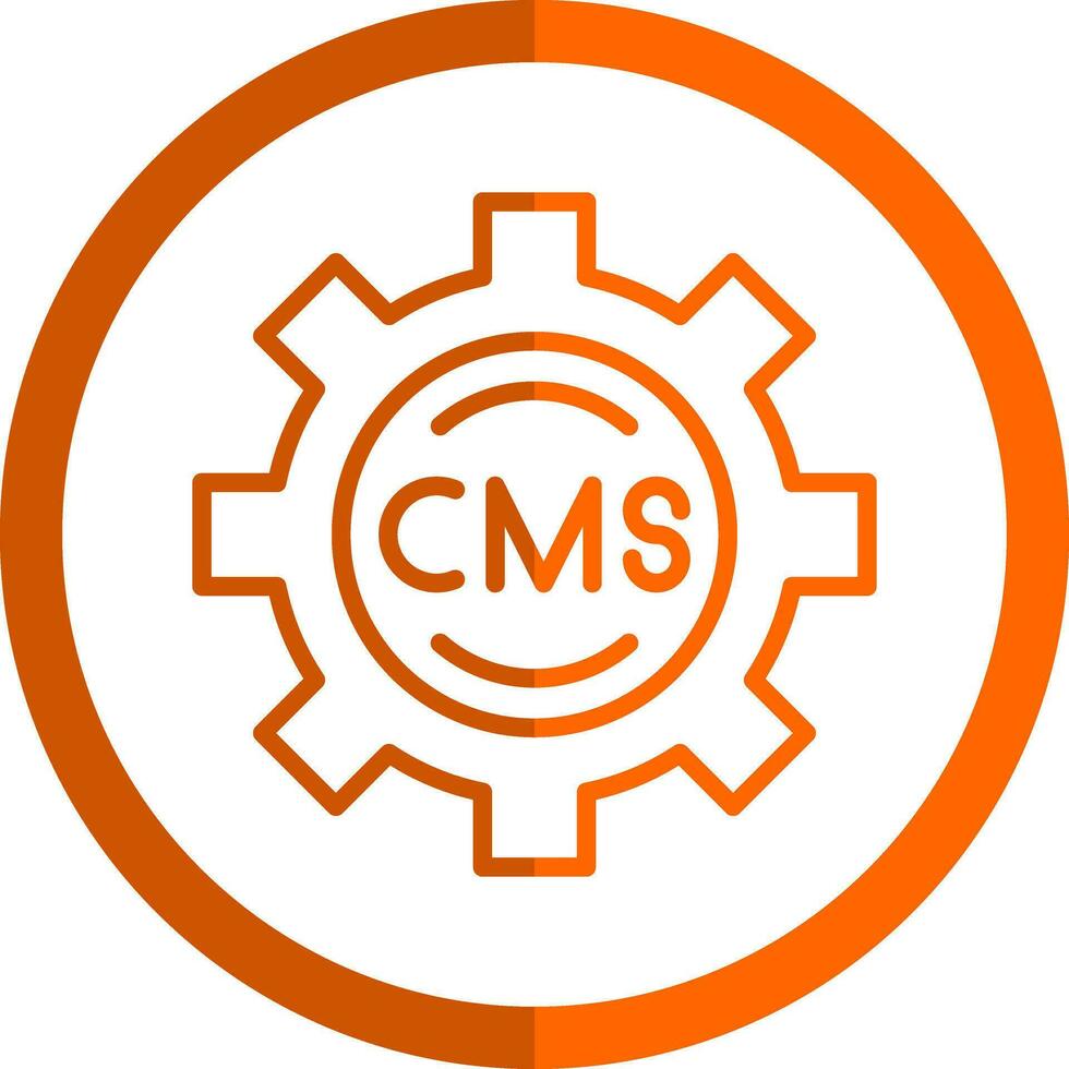 CMS Vector Icon Design