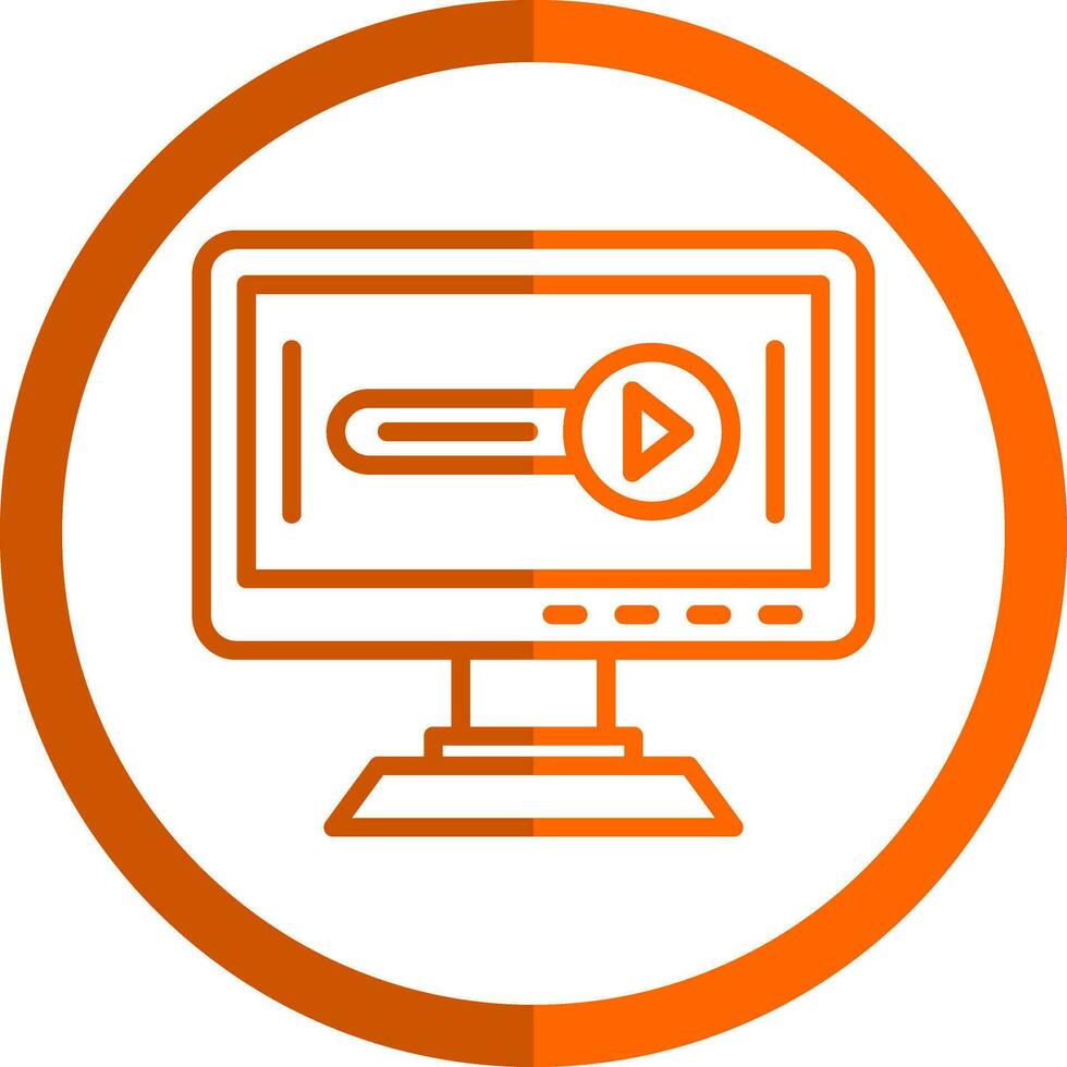 Live stream Vector Icon Design