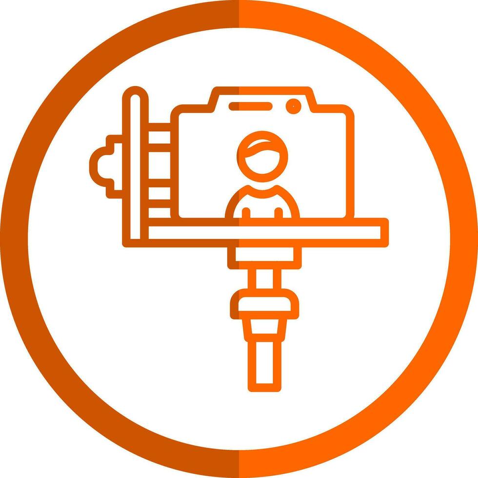 Vlogger Vector Icon Design