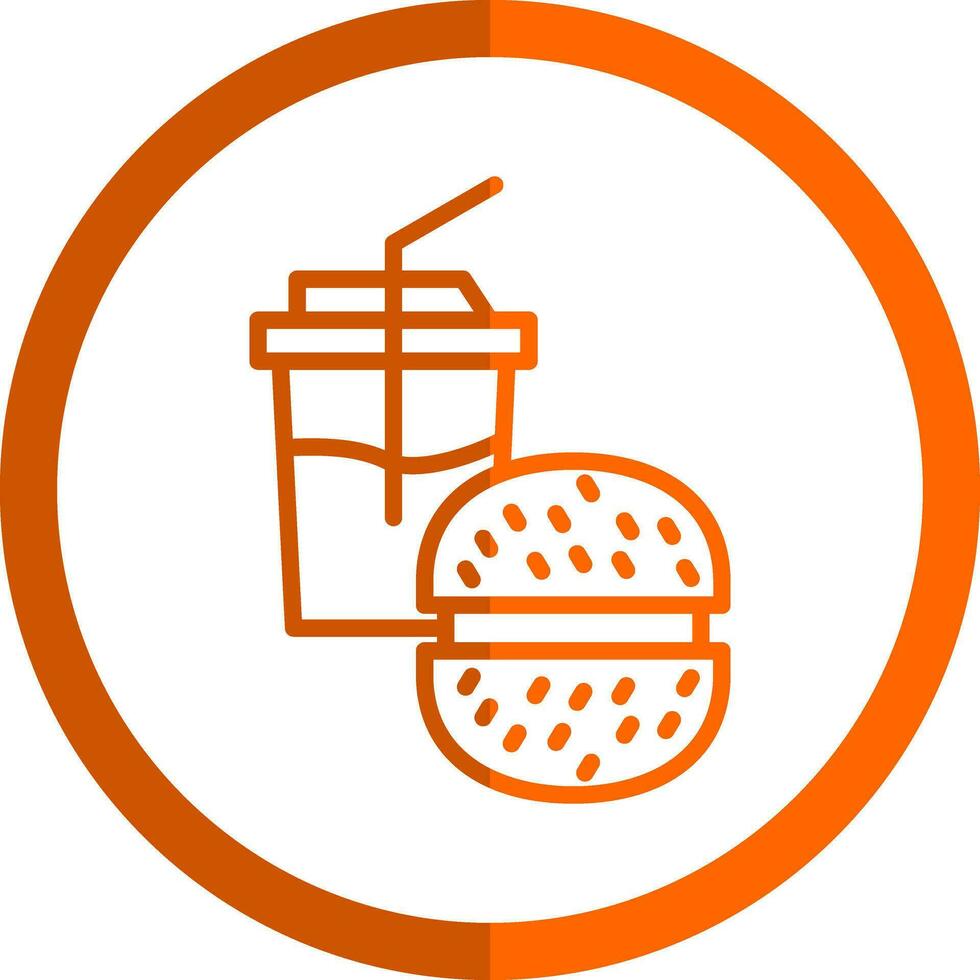 Fast food Vector Icon Design