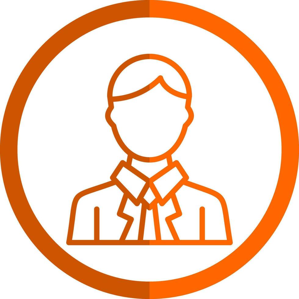 Male teacher Vector Icon Design