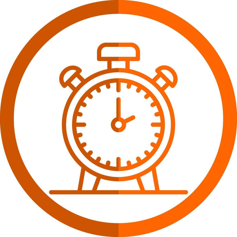 Alarm clock Vector Icon Design