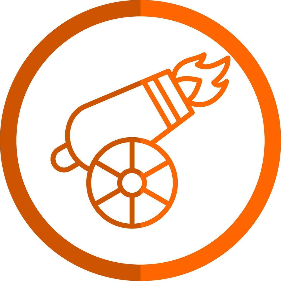 Cannon Vector Icon Design
