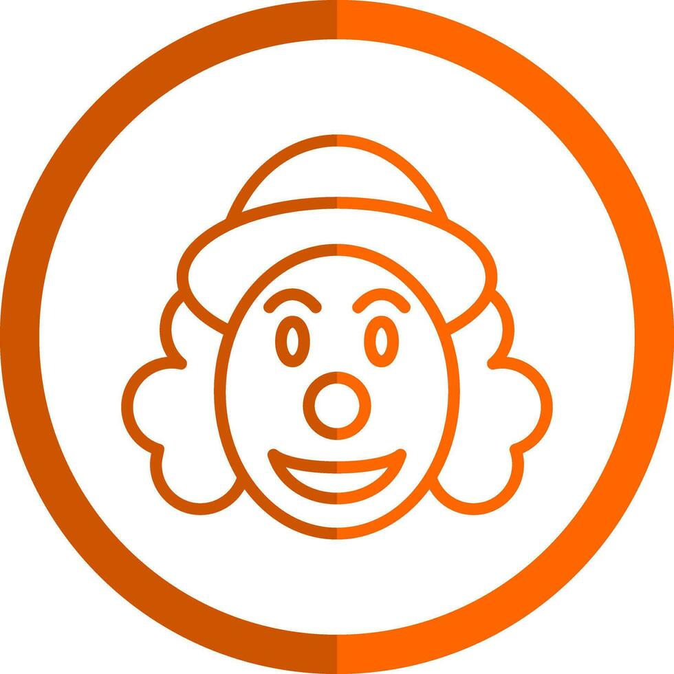 Clown Vector Icon Design