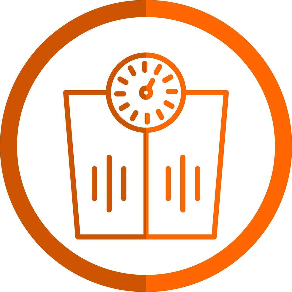 Weight Vector Icon Design