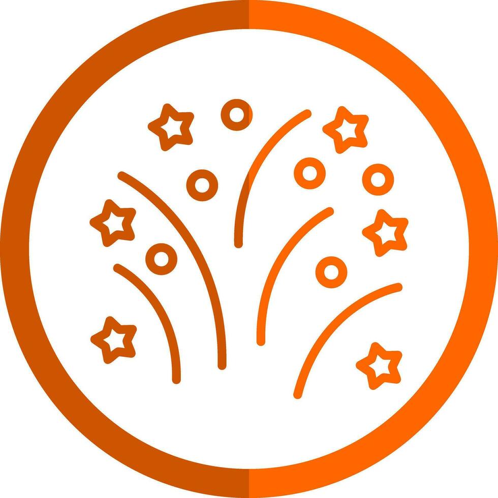 Fireworks Vector Icon Design
