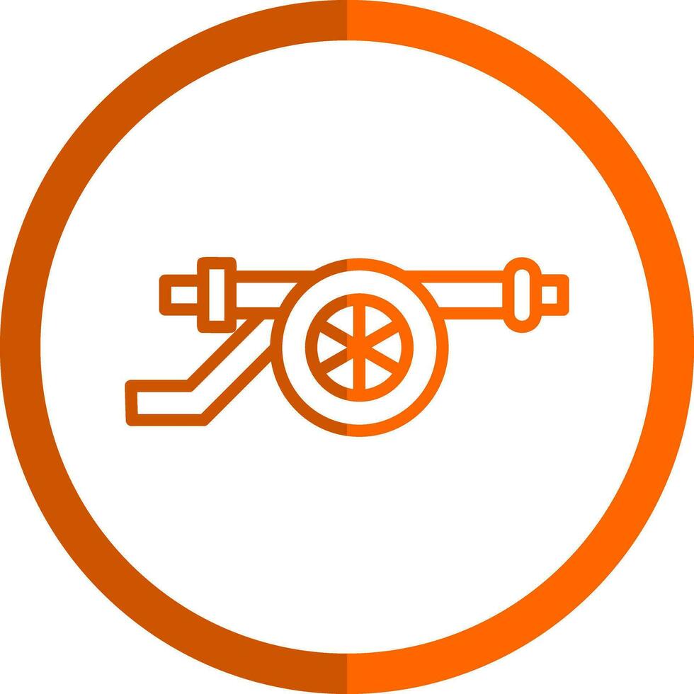 Cannon Vector Icon Design