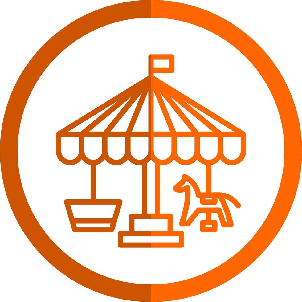 Carousel Vector Icon Design