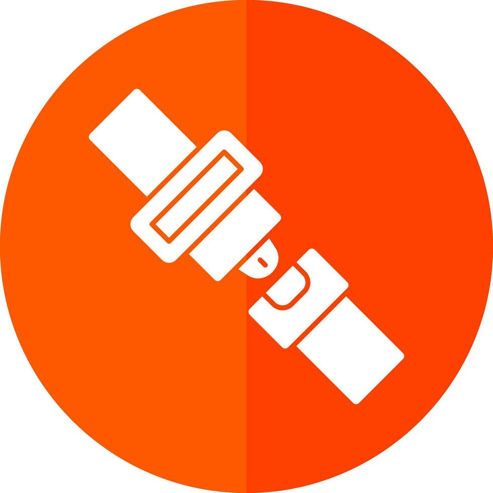 Seat belt Vector Icon Design