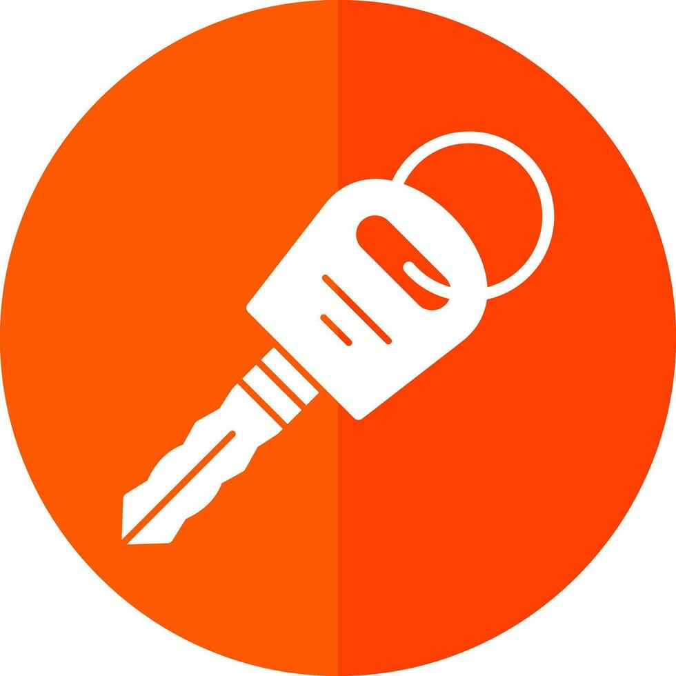 Car key Vector Icon Design