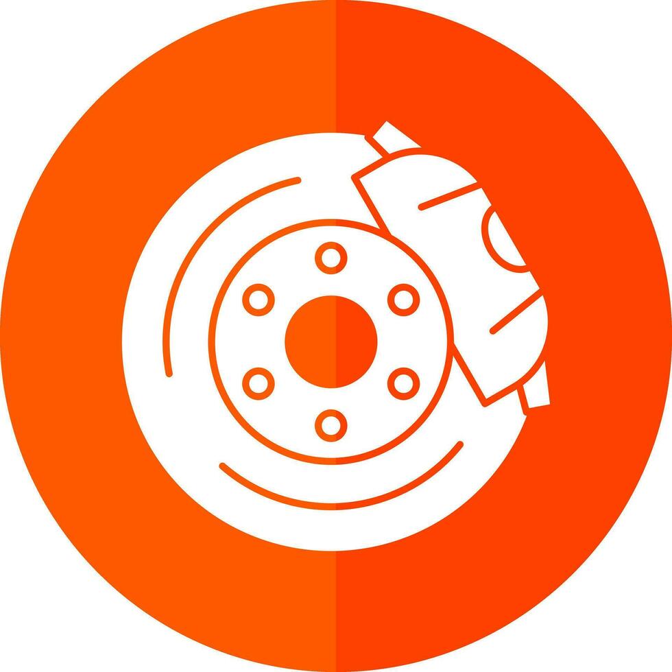 Brake disc Vector Icon Design