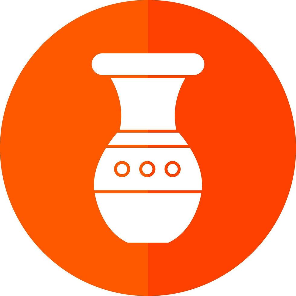 Vase Vector Icon Design