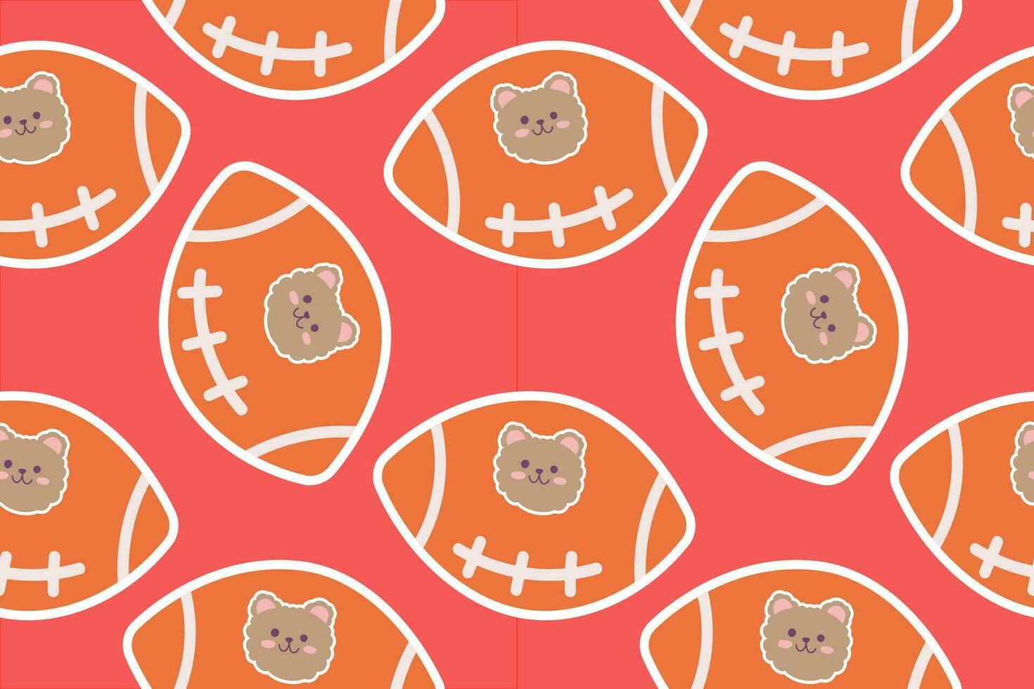 Cute Stationery and office supply Seamless Pattern Background. Back to school theme for wrapping paper, textile, or apparel vector