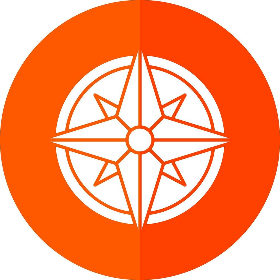 Wind rose Vector Icon Design